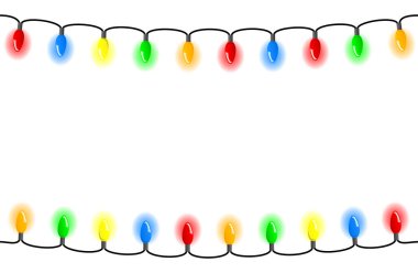 ışıkların sorunsuz zincirleri
