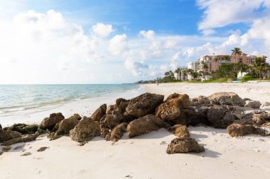 Napoli iskele ve sakin okyanus, Florida