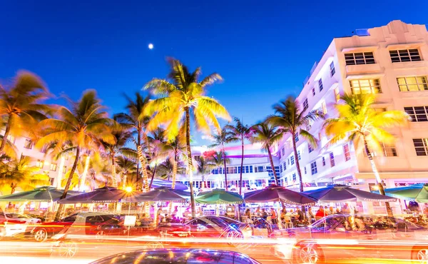 Art deco bölgesi South Beach, Miami Florida ABD, dünya ünlü dönüm noktası
