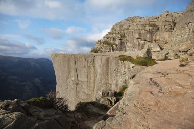 Preikestolen görünümüne