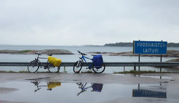 Aspettando il traghetto per Aland — Foto Stock