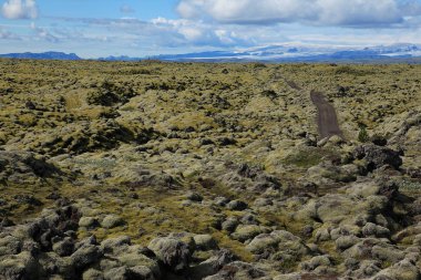 Olağandışı İzlanda manzara