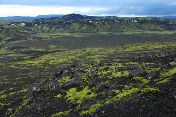 Soirée sur Lakagigar en Islande — Photo