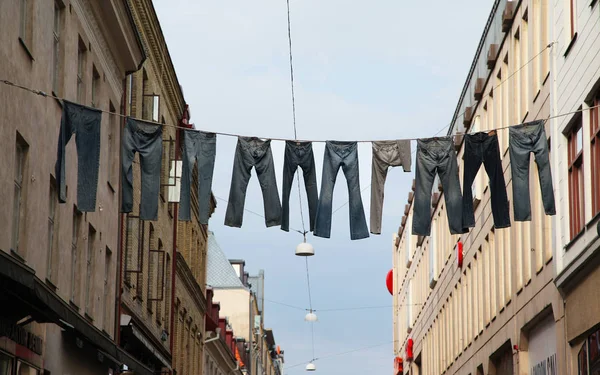 Pants across the street in Goteborg