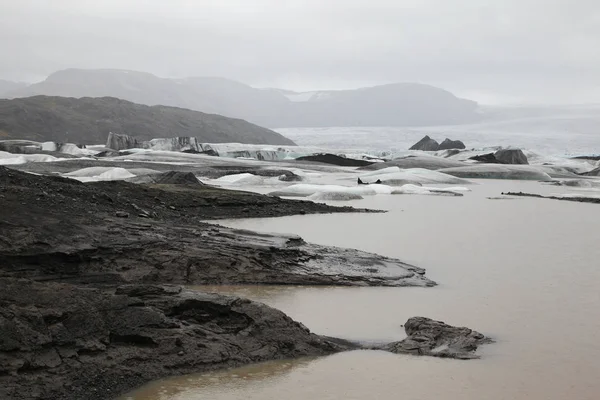 Los témpanos en el glaciar Islandia —  Fotos de Stock