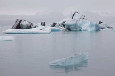 İzlanda'daki buzlu Lagoon