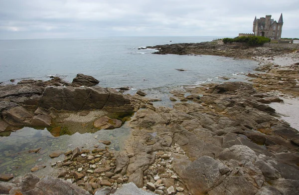 Le Chateau Turpault sur la péninsule de Quiberon — Photo