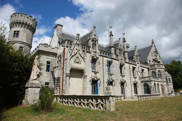 Chateau de Keriolet ロイヤリティフリーのストック写真