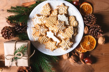 Noel çerezleri kompozisyon