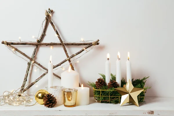 Home Vánoční dekorace — Stock fotografie