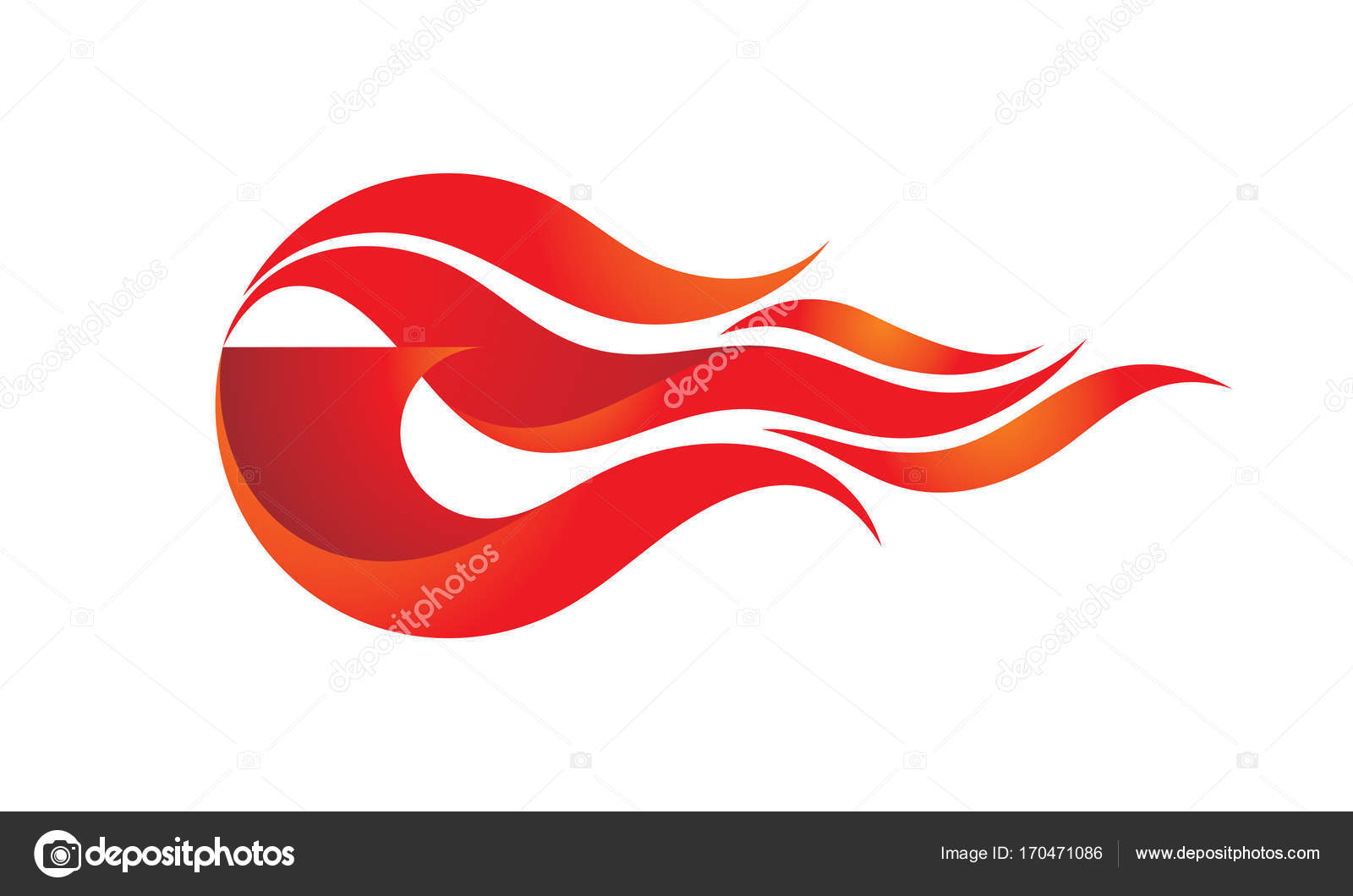 Design de logotipo de chama de fogo ícone de fogo símbolo de sinal