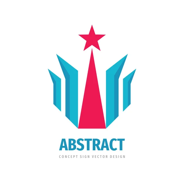 Success Vector Logo Template Concept Illustration Progress Creative Abstract Sign — Stock Vector