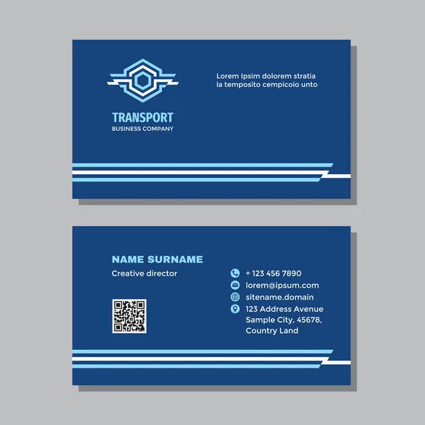 Πρότυπο Επαγγελματικής Κάρτας Λογότυπο Σχεδιασμός Έννοιας Πινακίδα Βιομηχανικής Τεχνολογίας Power — Διανυσματικό Αρχείο