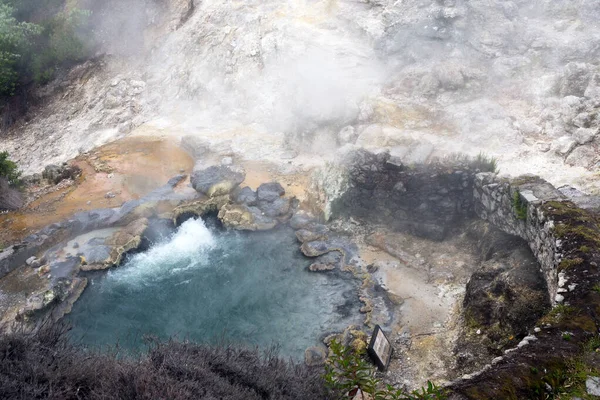 Utazás Furnas San Miguel Azori Szigetek — Stock Fotó