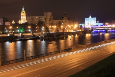  Moskova'da Moskova Nehri