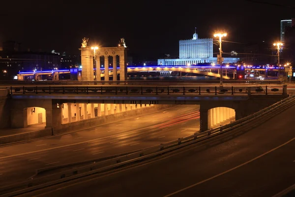 Москва река в Москве — стоковое фото