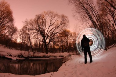 Soyut fotoğrafçılık ışık