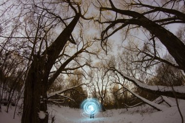 Soyut fotoğrafçılık ışık