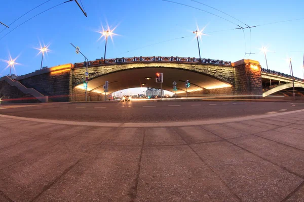 In Moscow a night shot — Stock Photo, Image