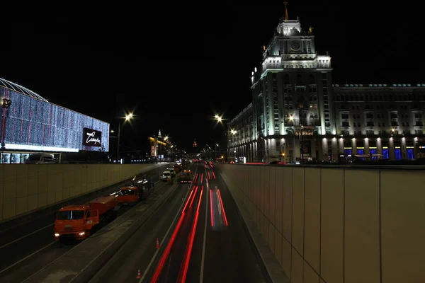 Moskova gece Zafer Meydanı