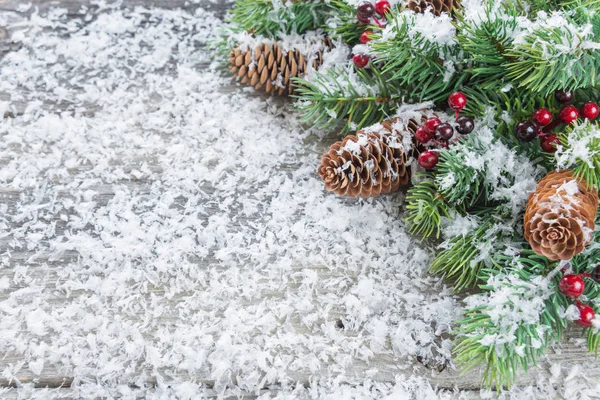 Weihnachtskomposition für Grußkarte — Stockfoto