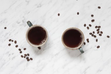 İki bardak kahve, en iyi görünümü