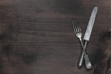 빈티지 실버 칼 붙이