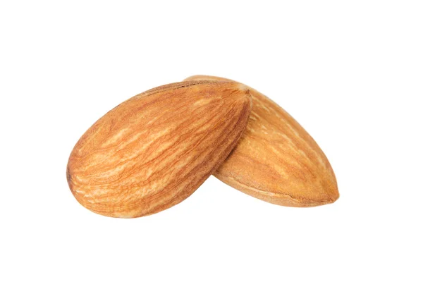 Amandes sur un blanc — Photo