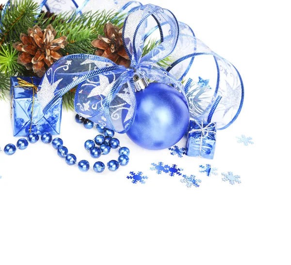 Jul dekoration isolerad på vit — Stockfoto