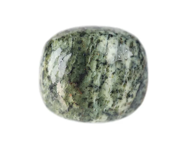หินแจสเปอร์ธรรมชาติสีเขียว — ภาพถ่ายสต็อก