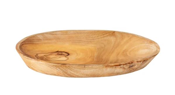 Empty wooden bowl — Stock Photo, Image