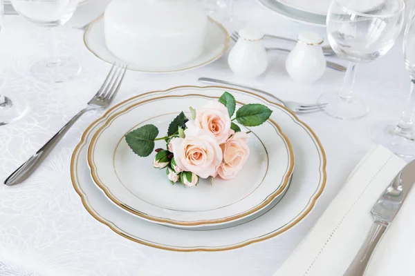 Elegance table setting — Stock Photo, Image