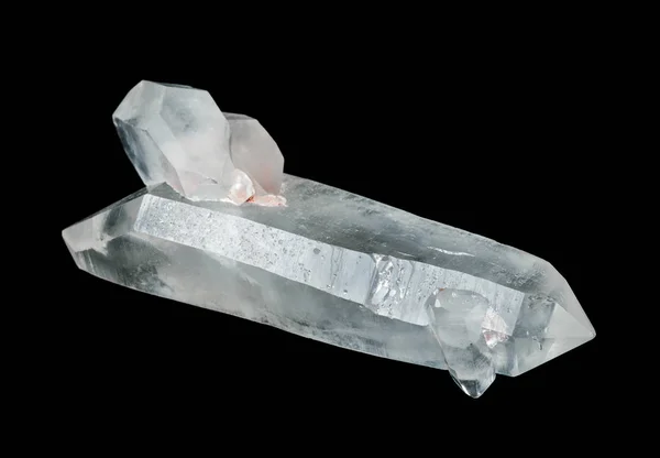 Grand cristal transparent de quartz — Photo