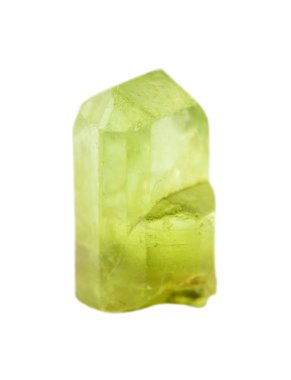 Green gemstone chrysolite clipart