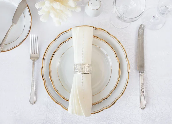 Elegance table setting — Stock Photo, Image