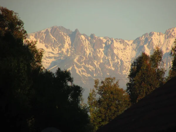 Mountain scape. Andes mountains in Chile. nature photo