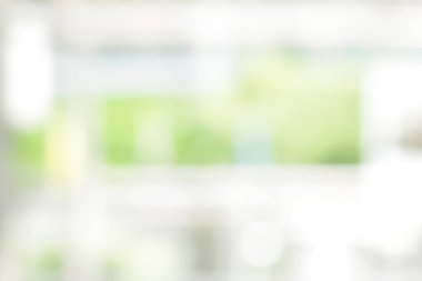 Soyut beyaz yeşil arka plan bulanıklık