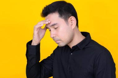 Küçük Asya adam tapınak üzerinde el ile