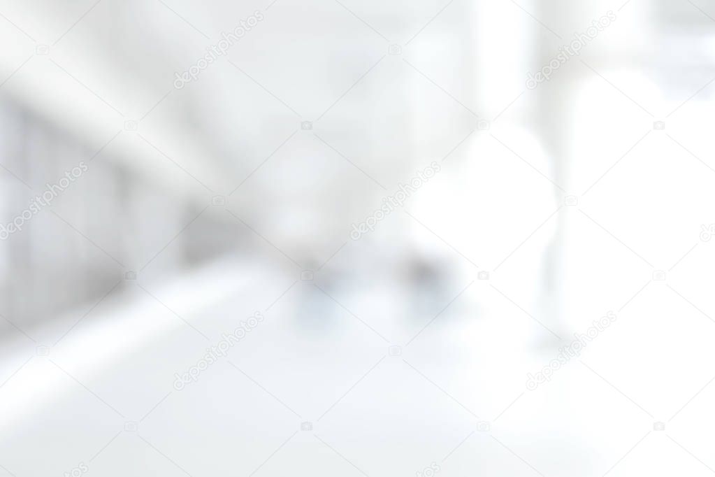 White blur medical abstract background