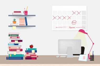 Resimde çalışma bilgisayar, kitap ve Kırtasiye tablo alanıyla