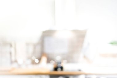 Mutfak iç için arka plan bulanıklık