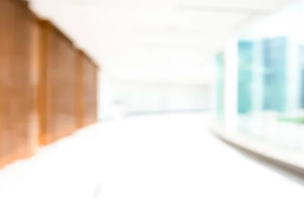 Blur empty office building hallway for background — Stock Photo, Image