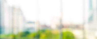 Camdan seyir görünümü oluşturma şehir bulanıklık