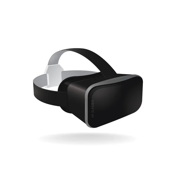 Icono de vector de gafas de realidad virtual (o VR) — Vector de stock