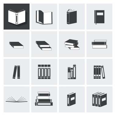 kitap vektör simgeleri