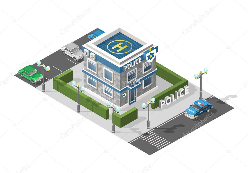 Isolated Vector Police Department