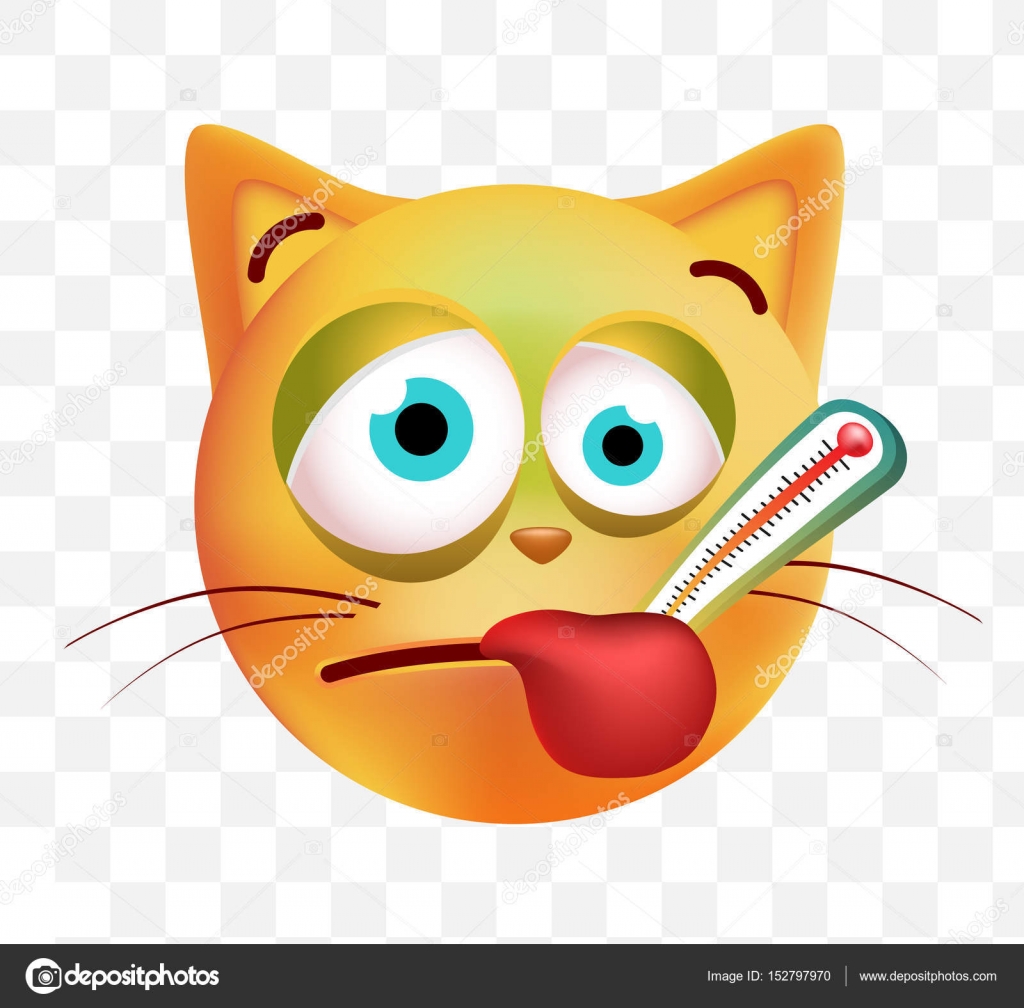 Mignon Malade Emoticone Chat Sur Fond Blanc Illustration Vectorielle Isolee Image Vectorielle Par Davidcreacion C Illustration Mignon Malade Emoticone Chat Sur Fond Blanc Illustration Vectorielle Isolee Image Vectorielle Par Davidcreacion C Illustration
