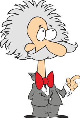 Albert Einstein işaret parmağı