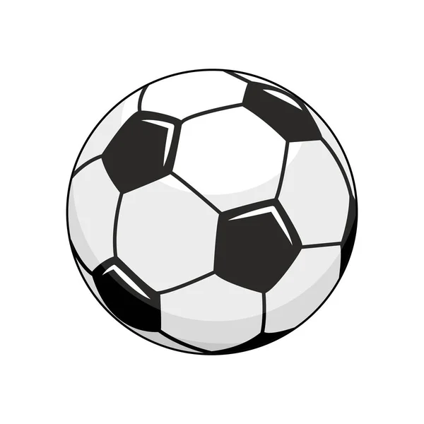 Futebol bola futebol — Vetor de Stock