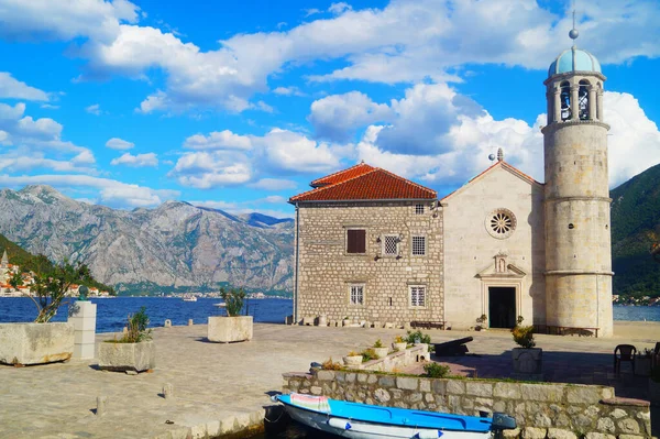 Perast Our Lady Island Reef — Stock Photo, Image
